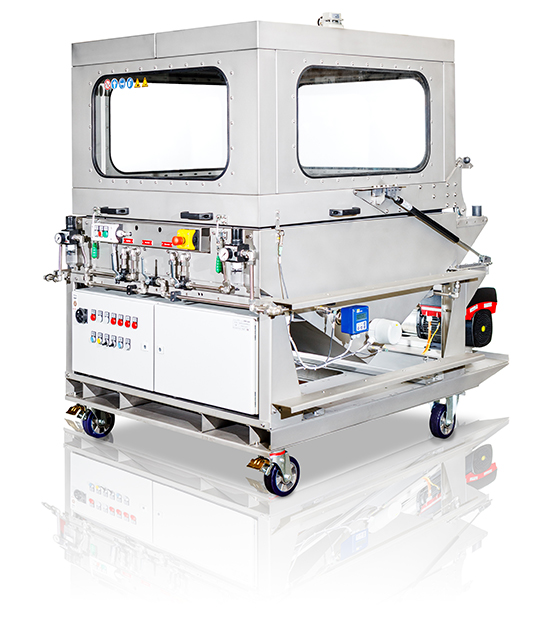 Prüfung und Reinigung von Sprühwerkzeugen aller Hersteller