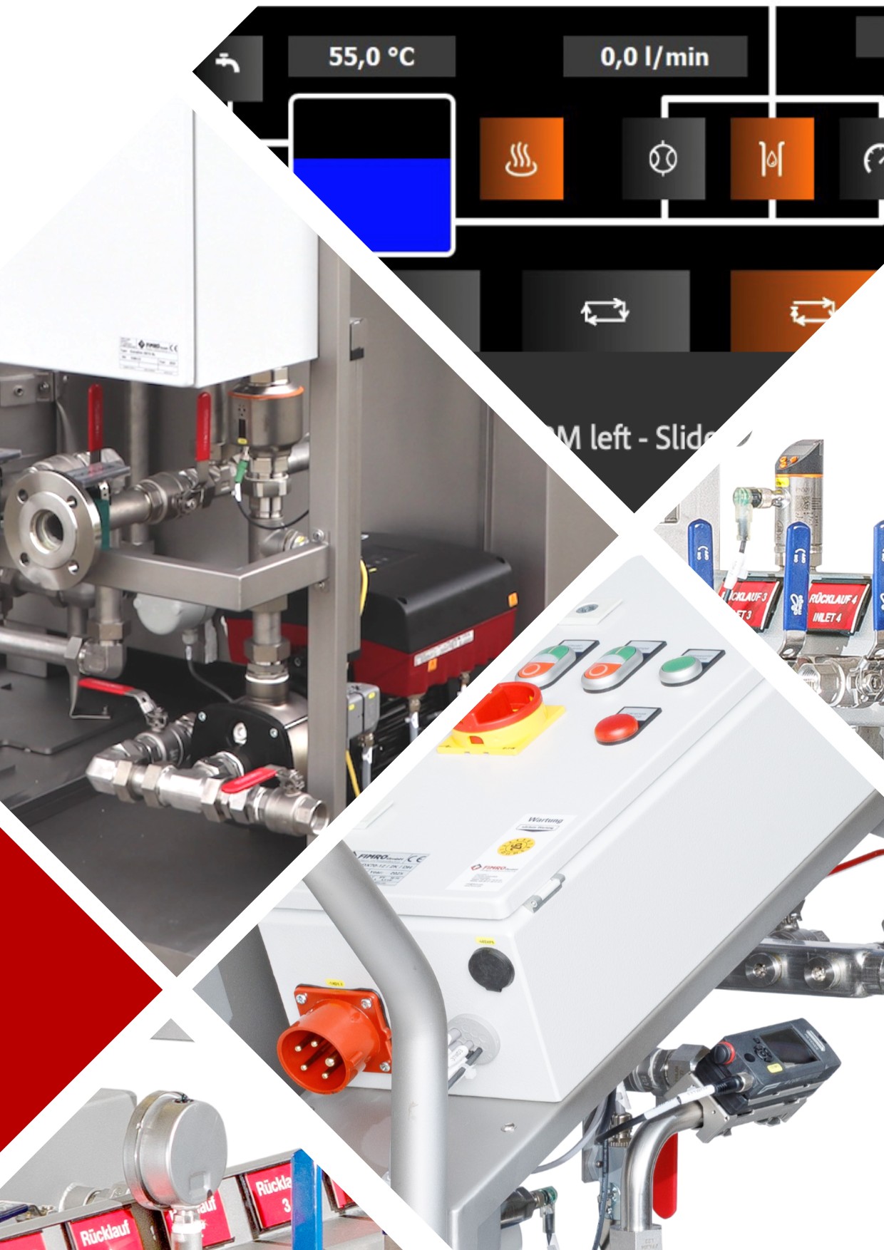 Messung von Durchfluss bei den SPM - Anlagen